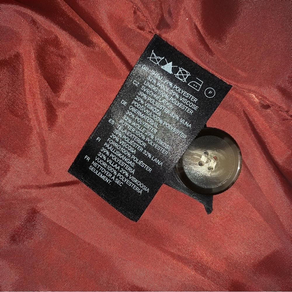 Equestrian Houndstooth Elbow Patch Wool Blazer - image 8